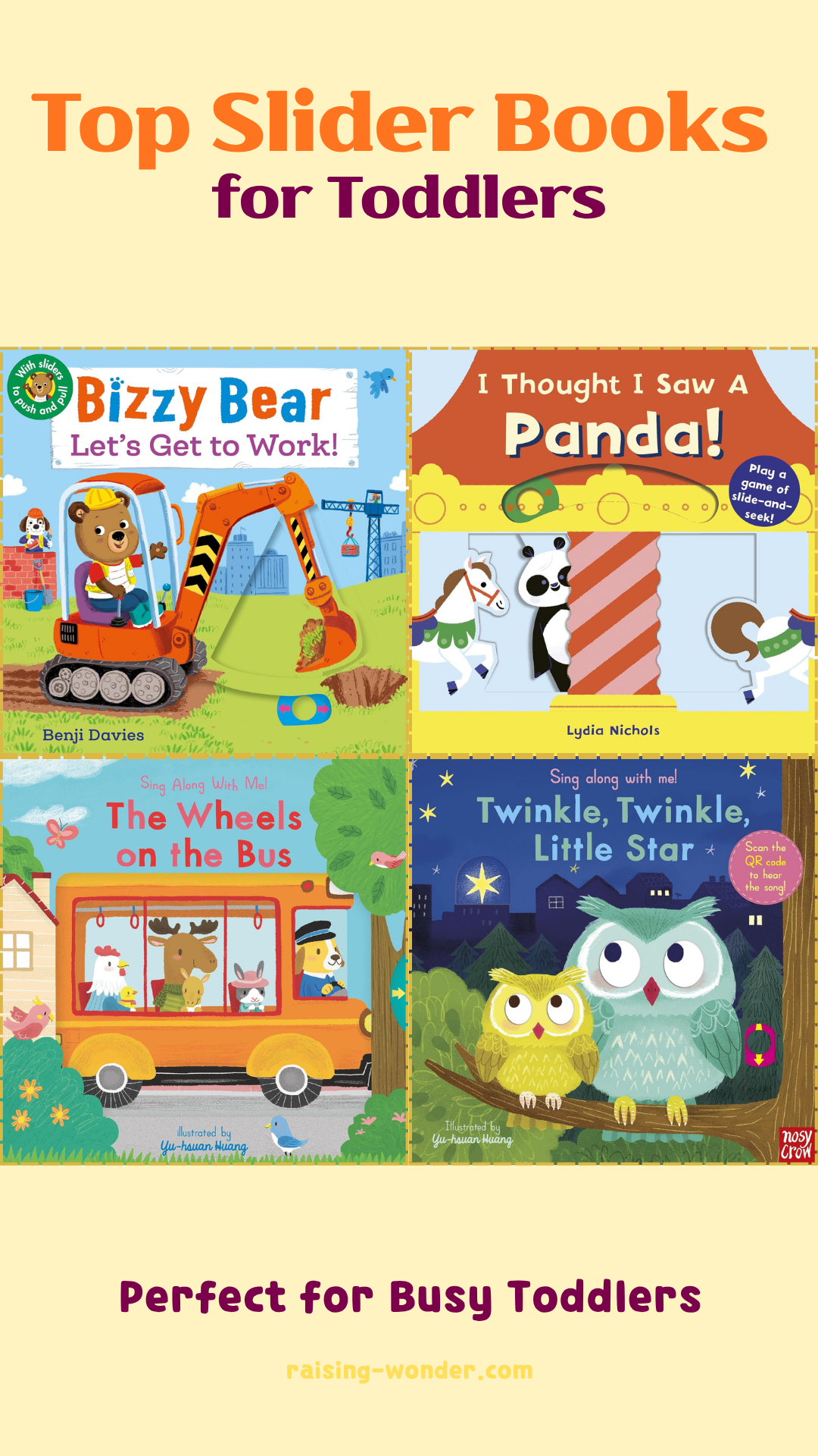 Best Slider Books for Toddlers (Interactive Books Kids Love!)